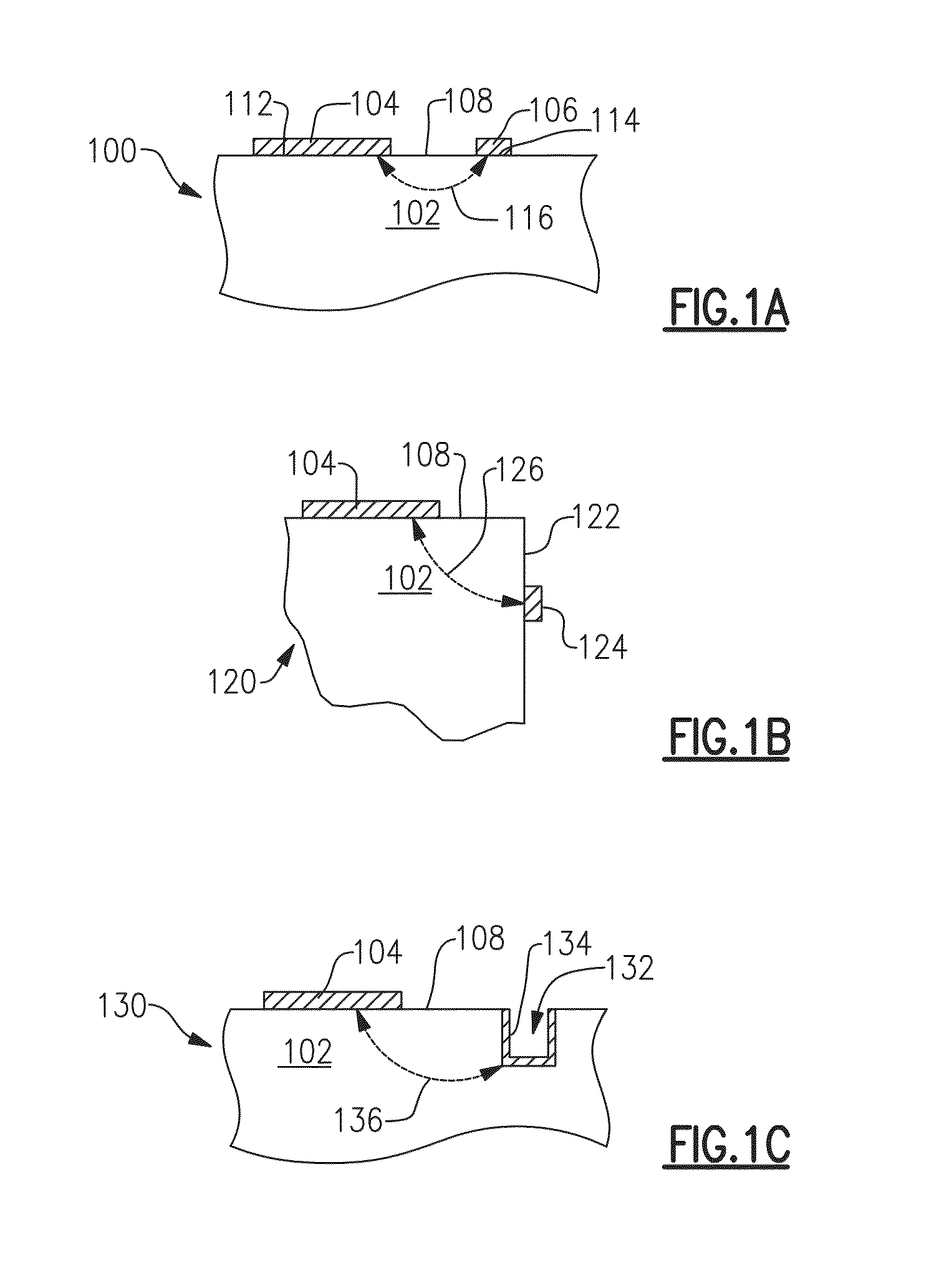 Devices and methods related to interconnect conductors to reduce de-lamination