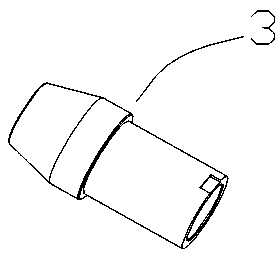 Expanding core fixture for workpiece with gully on inner wall and using method thereof