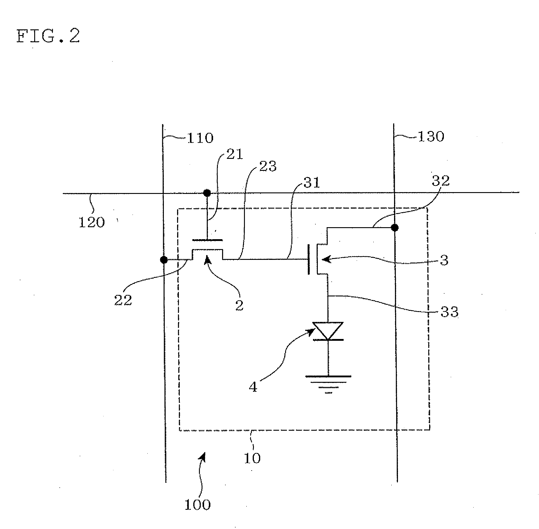 Electro-optic device, and TFT substrate for current control and method for manufacturing the same