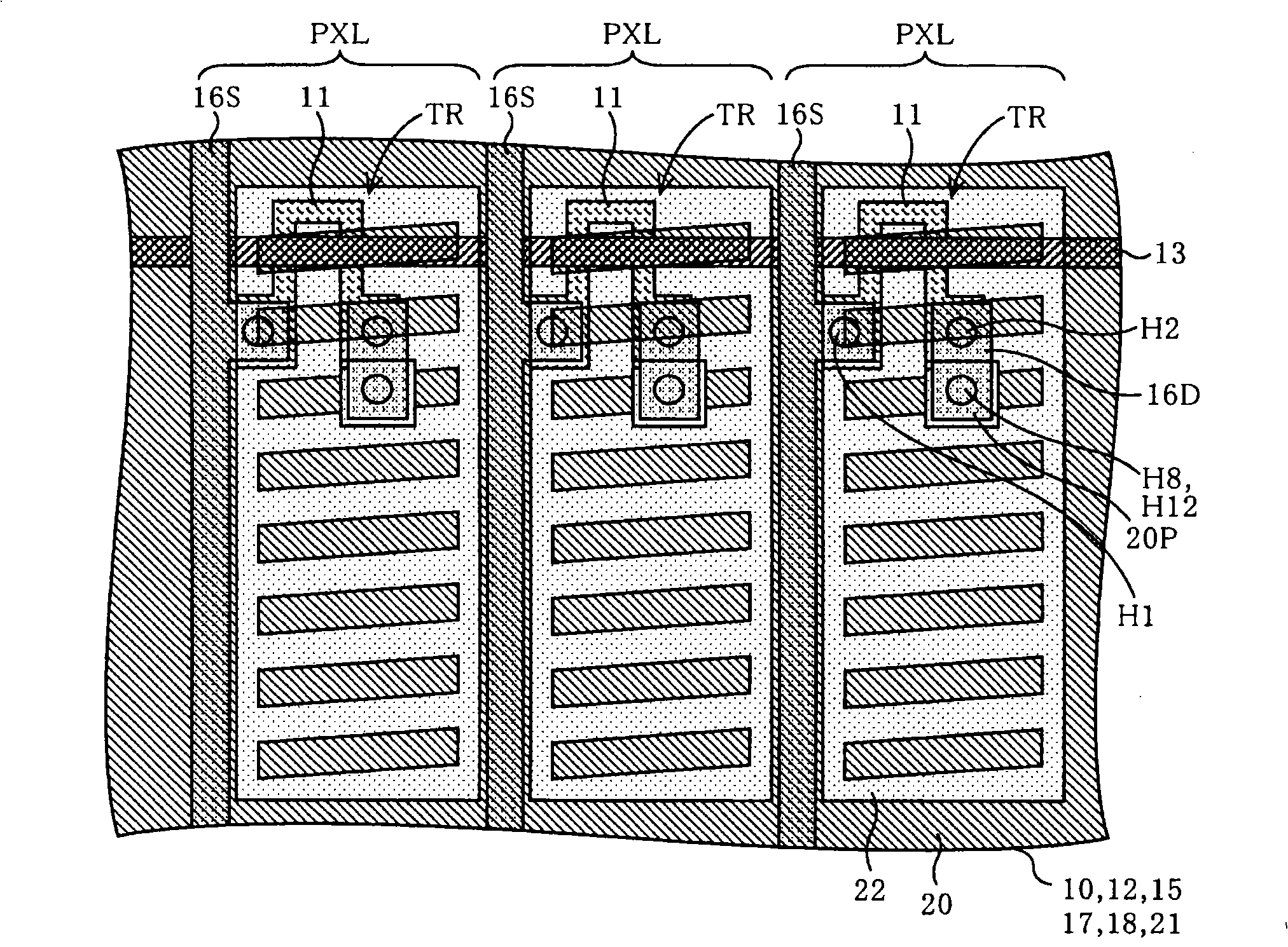 Liquid crystal display device and method of manufacturing the liquid crystal display device