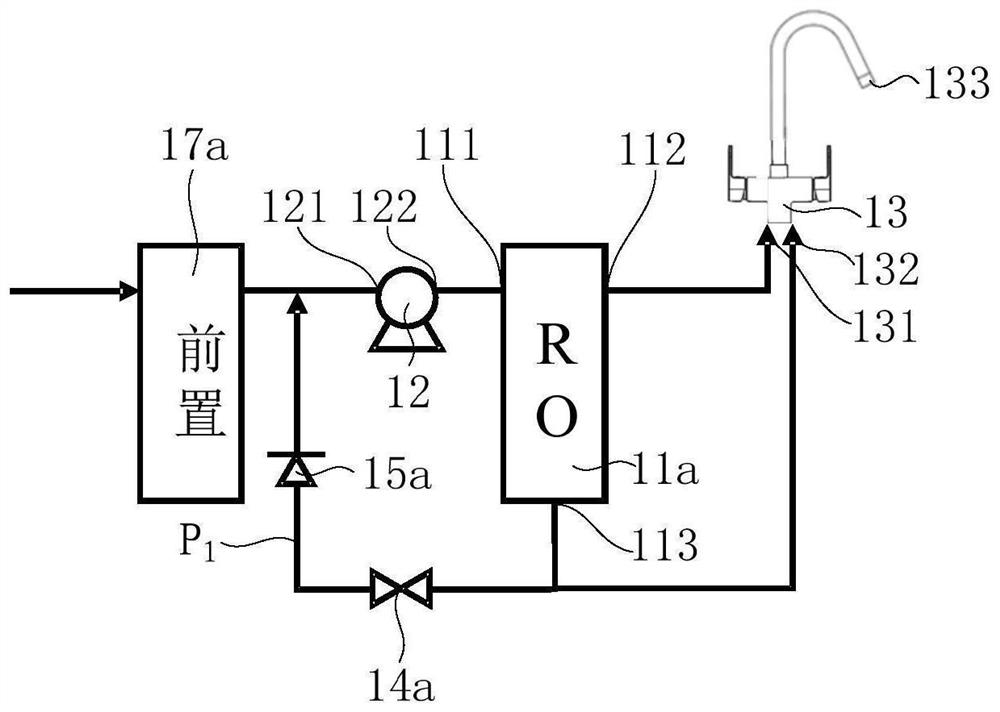 Reverse osmosis wastewater backflow waterway system with intelligent water outlet assembly and water purifier