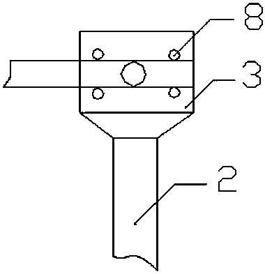 Storage type embroidery platform