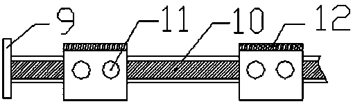 Storage type embroidery platform