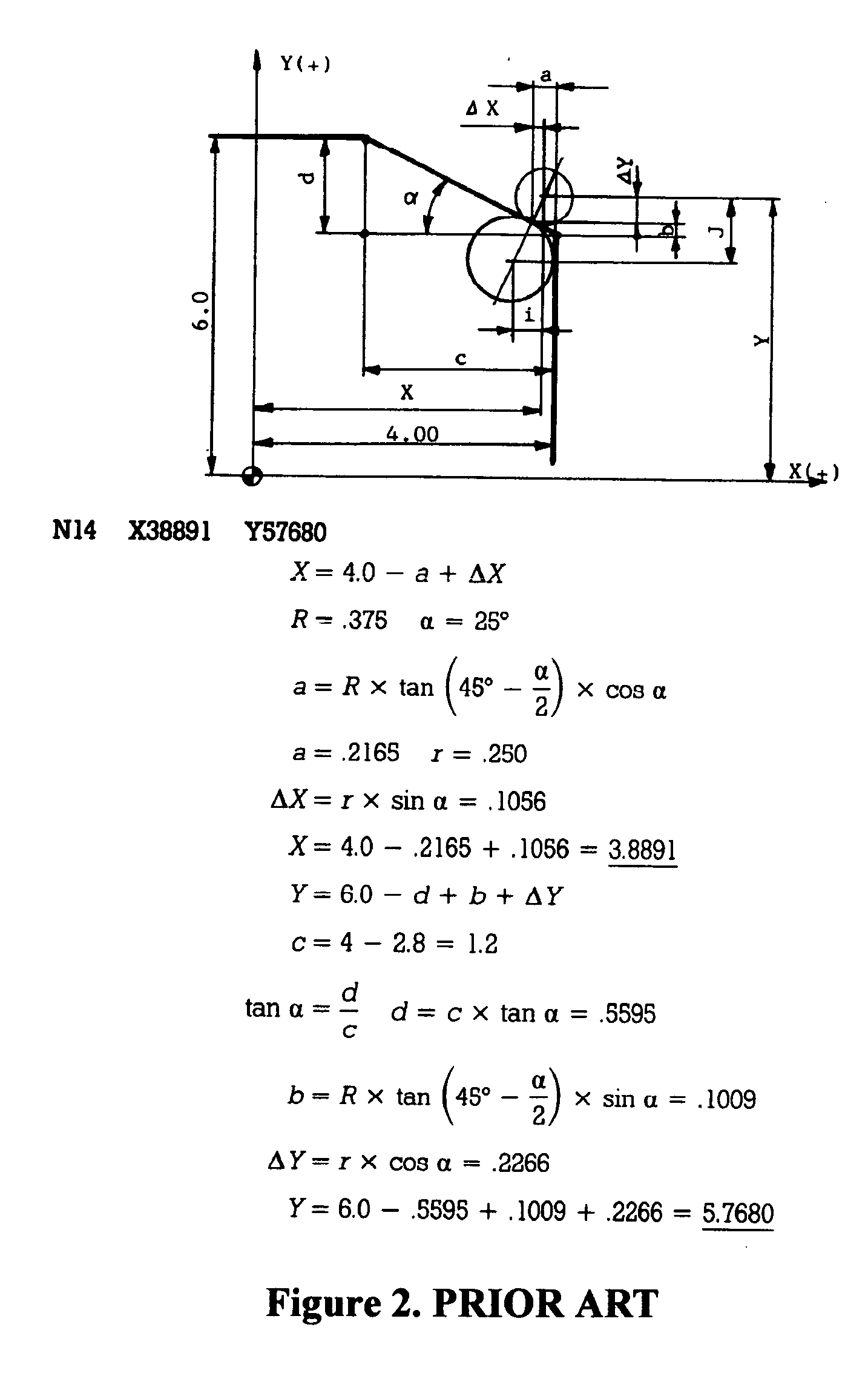 Manual CNC programming system and technique to use computer aided design systems to determine cutter location information