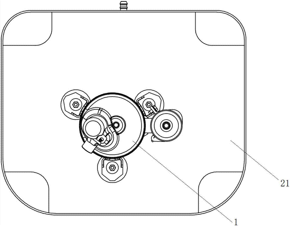 Compressor protection device and compressor system