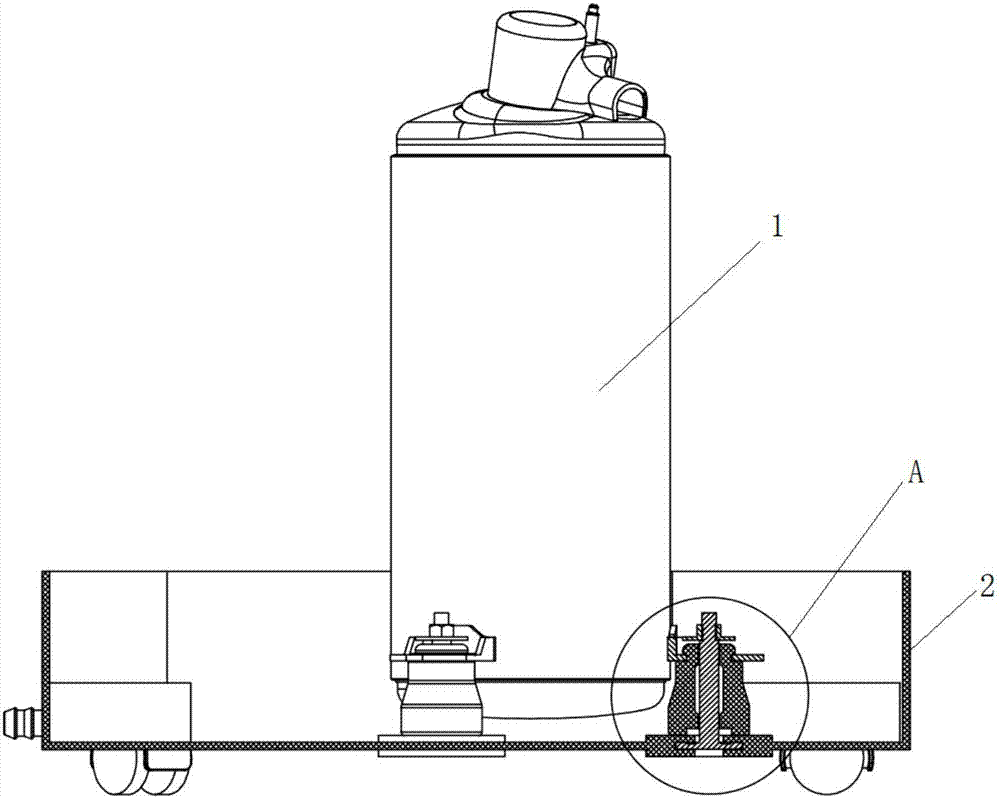 Compressor protection device and compressor system