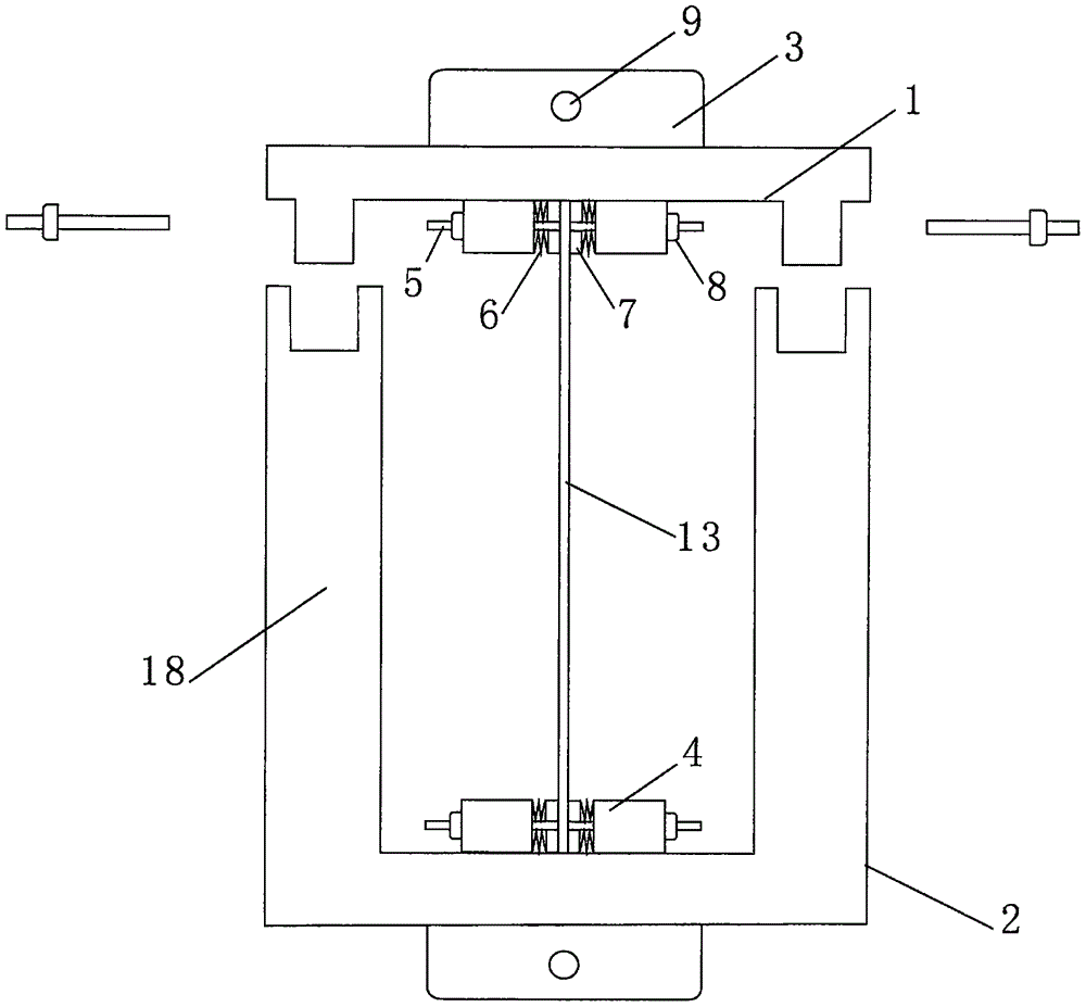 A method of testing a tensile property of a single component in a composite fiber