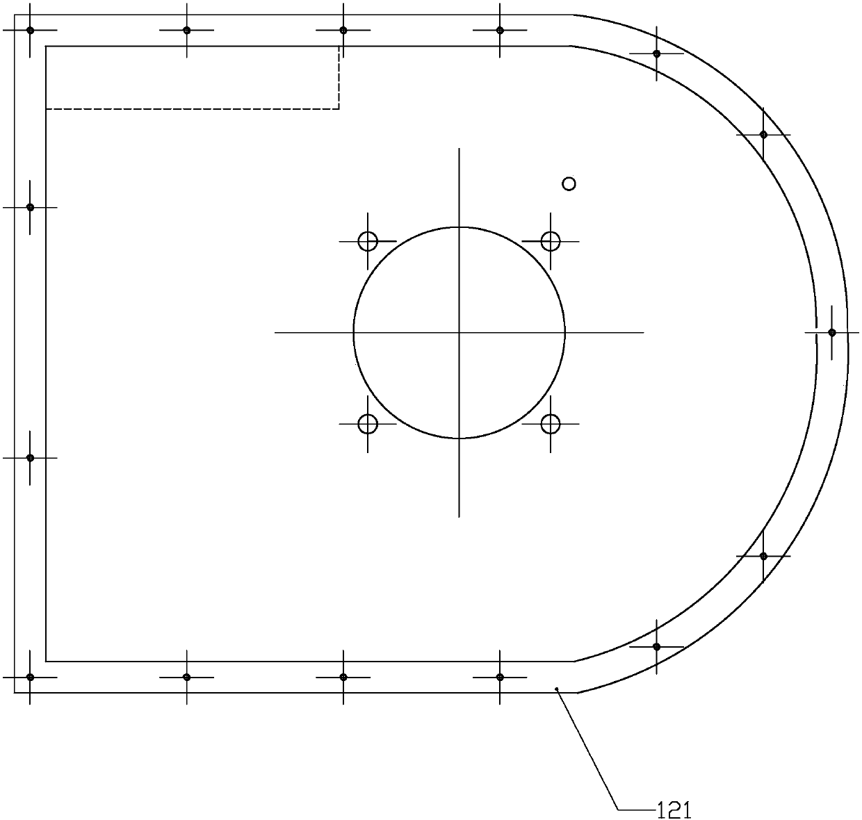 A Symmetrical Interchangeable Structure Circulating Fan