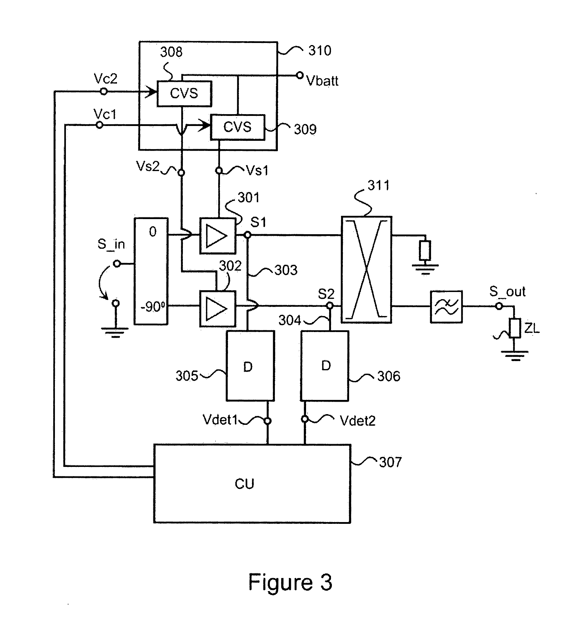 Method and arrangement for optimizing efficiency of a power amplifier