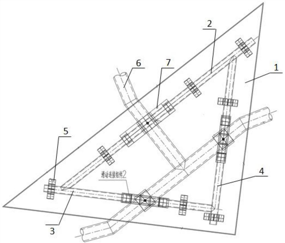 Assembling method of special-shaped metal wall plate