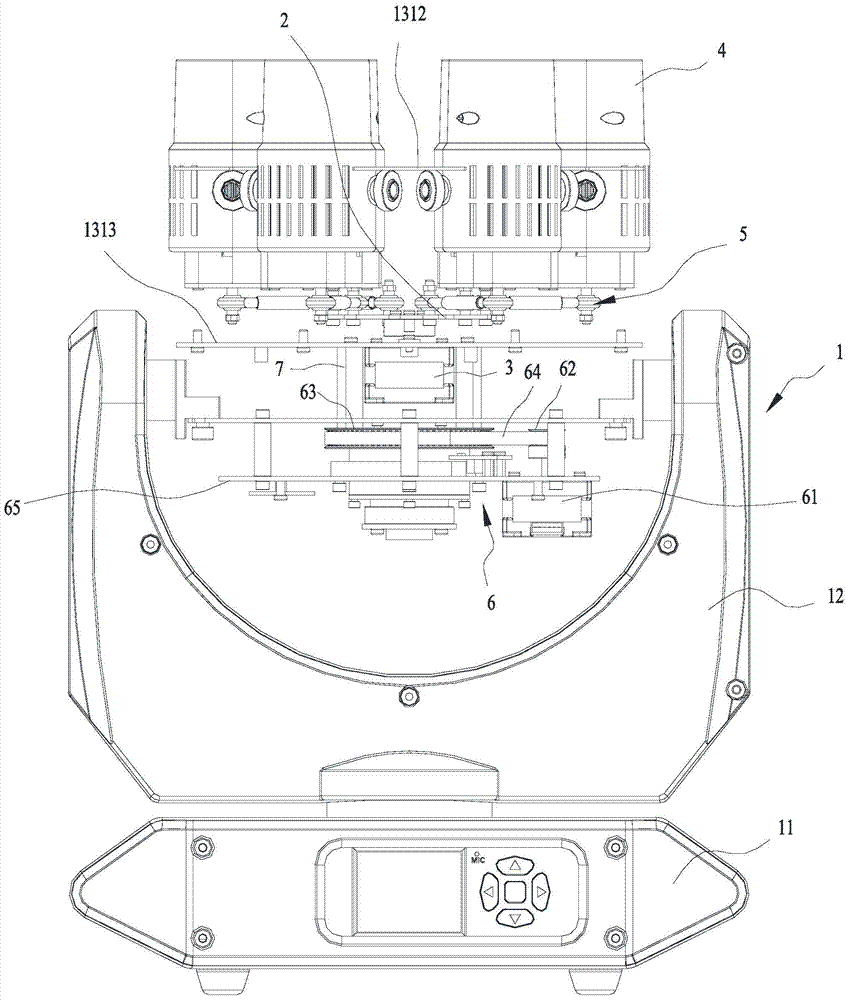 Dynamic universal stage light