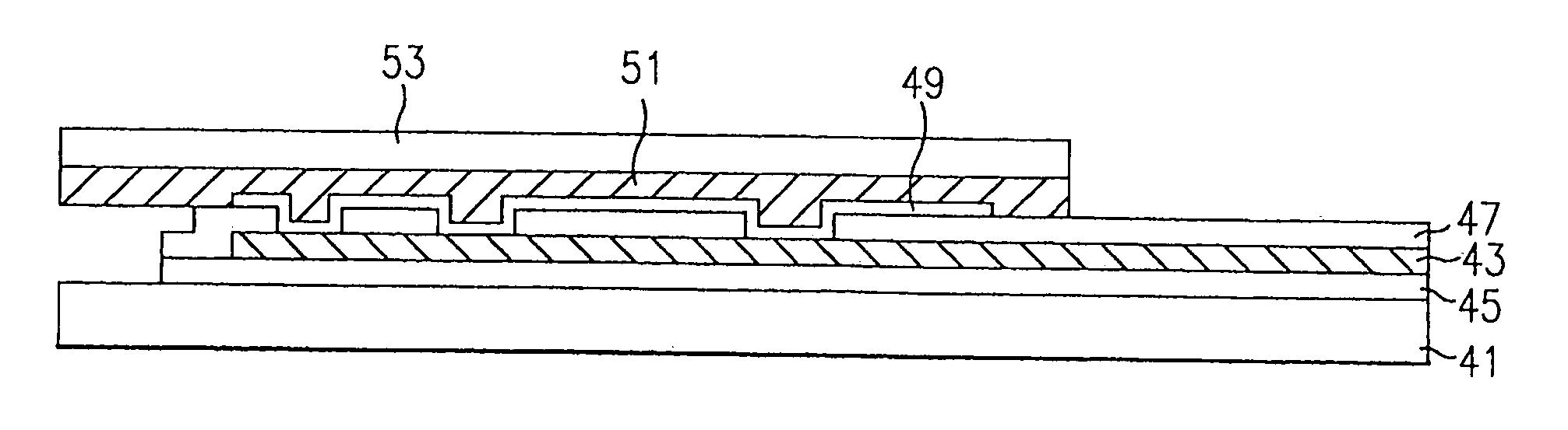 Pad structure for liquid crystal display and method of manufacturing thereof