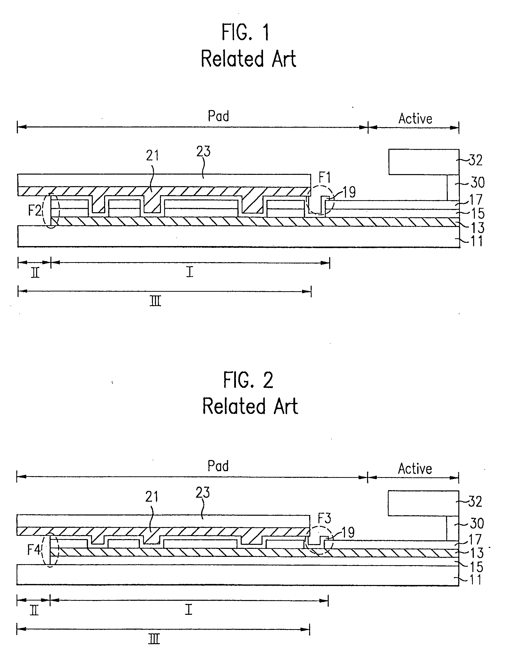 Pad structure for liquid crystal display and method of manufacturing thereof