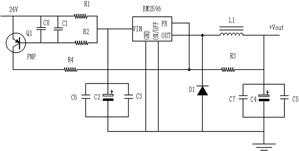 Novel power limiting circuit