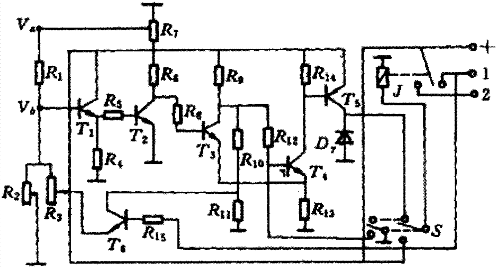 Novel automatic dimmer for automobile headlamp