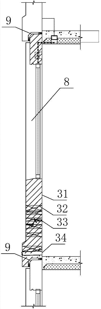 Insulating and decorating integrated composite precast concrete component and manufacturing method thereof