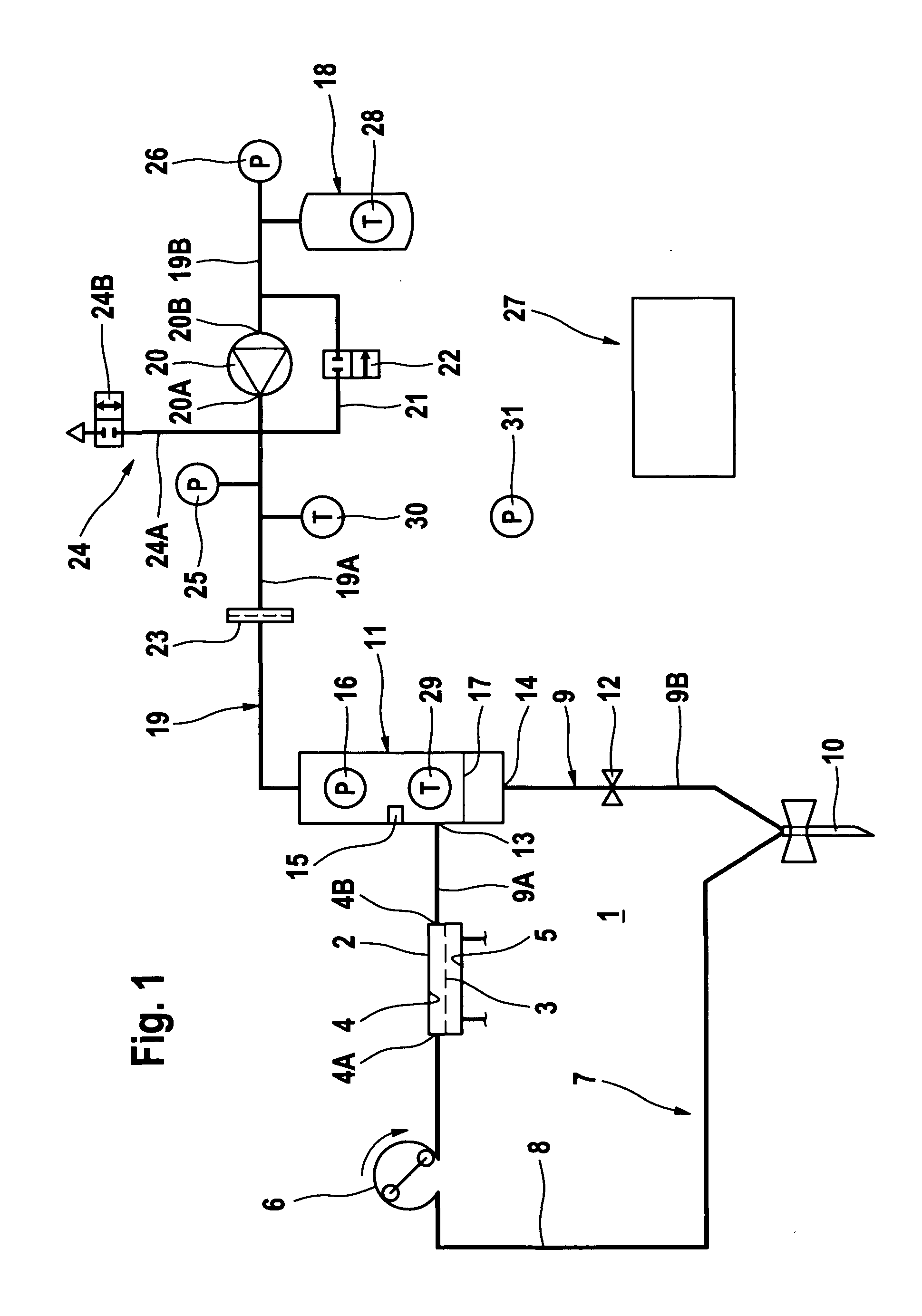 Method of initialising an apparatus for blood treatment in the single-needle mode and apparatus for blood treatment in the single-needle mode
