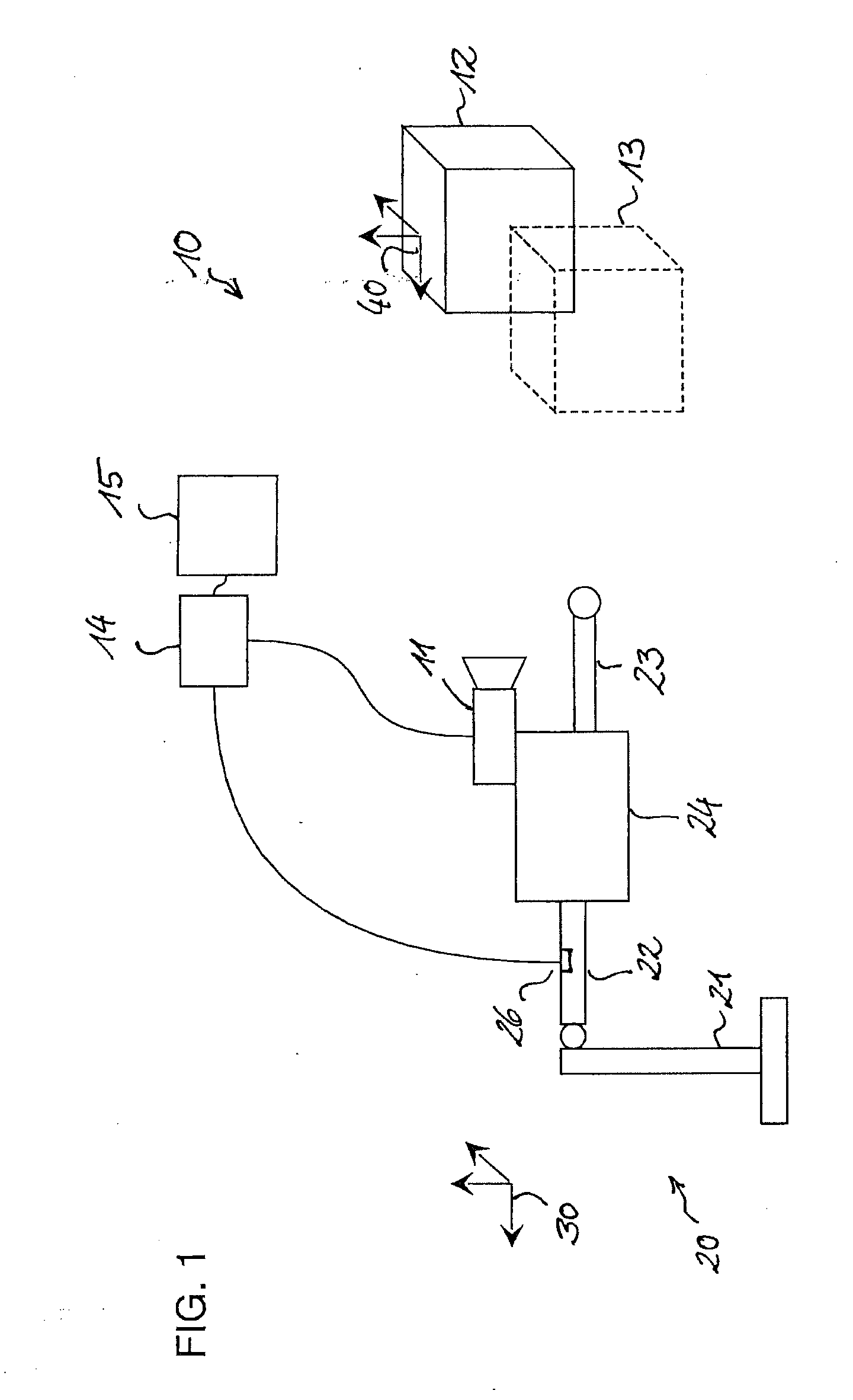 Method and system for ascertaining the position and orientation of a camera relative to a real object