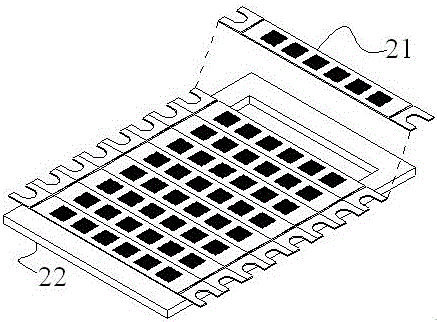 Mask plate assembly for evaporation of OLED