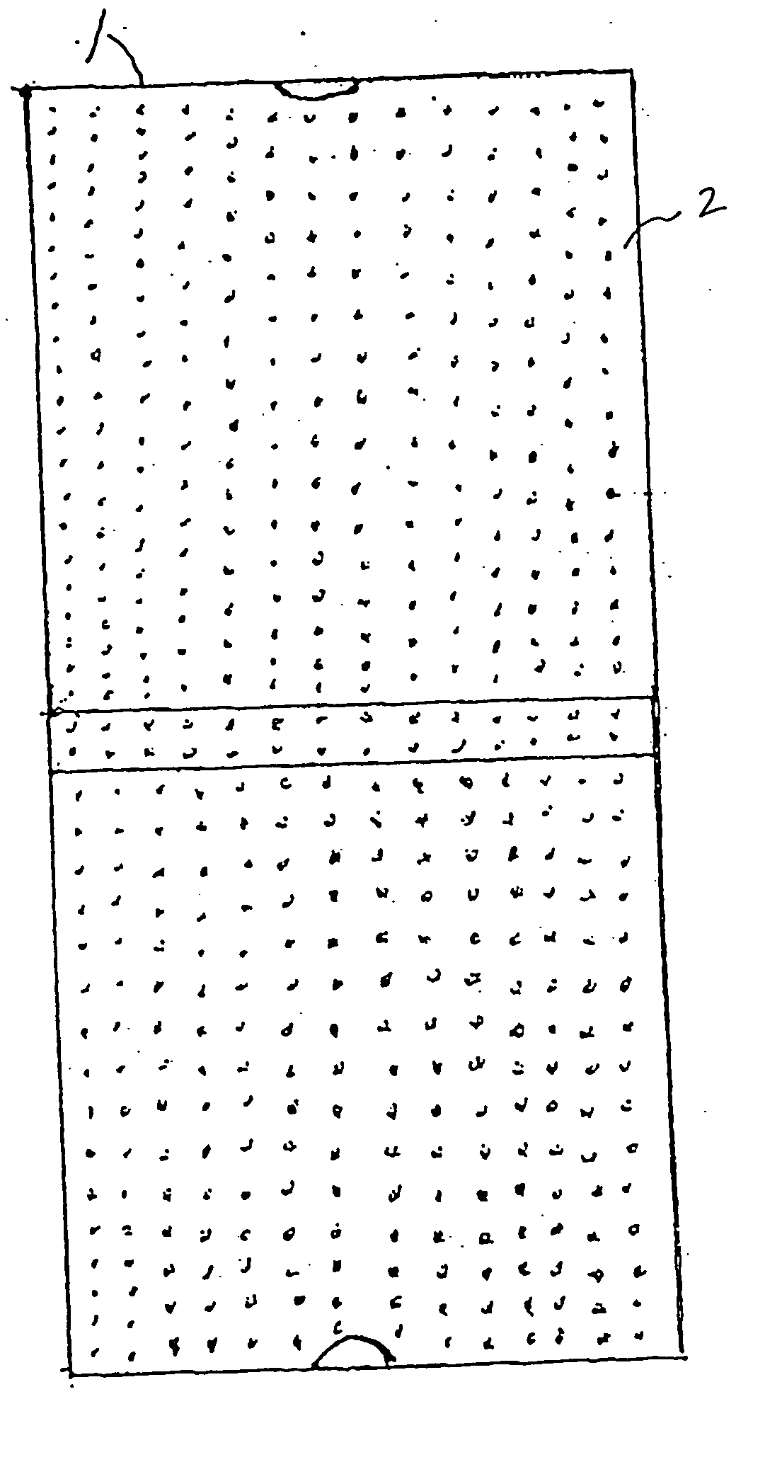 Packaging device and method for absorbing moisture