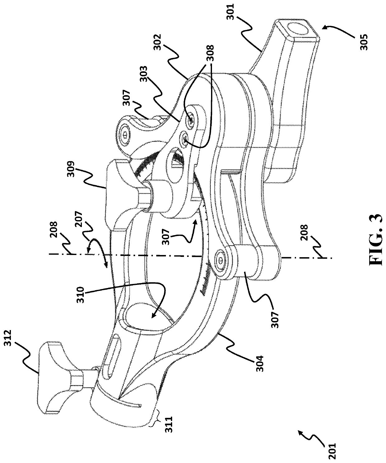 Device for brain biopsy