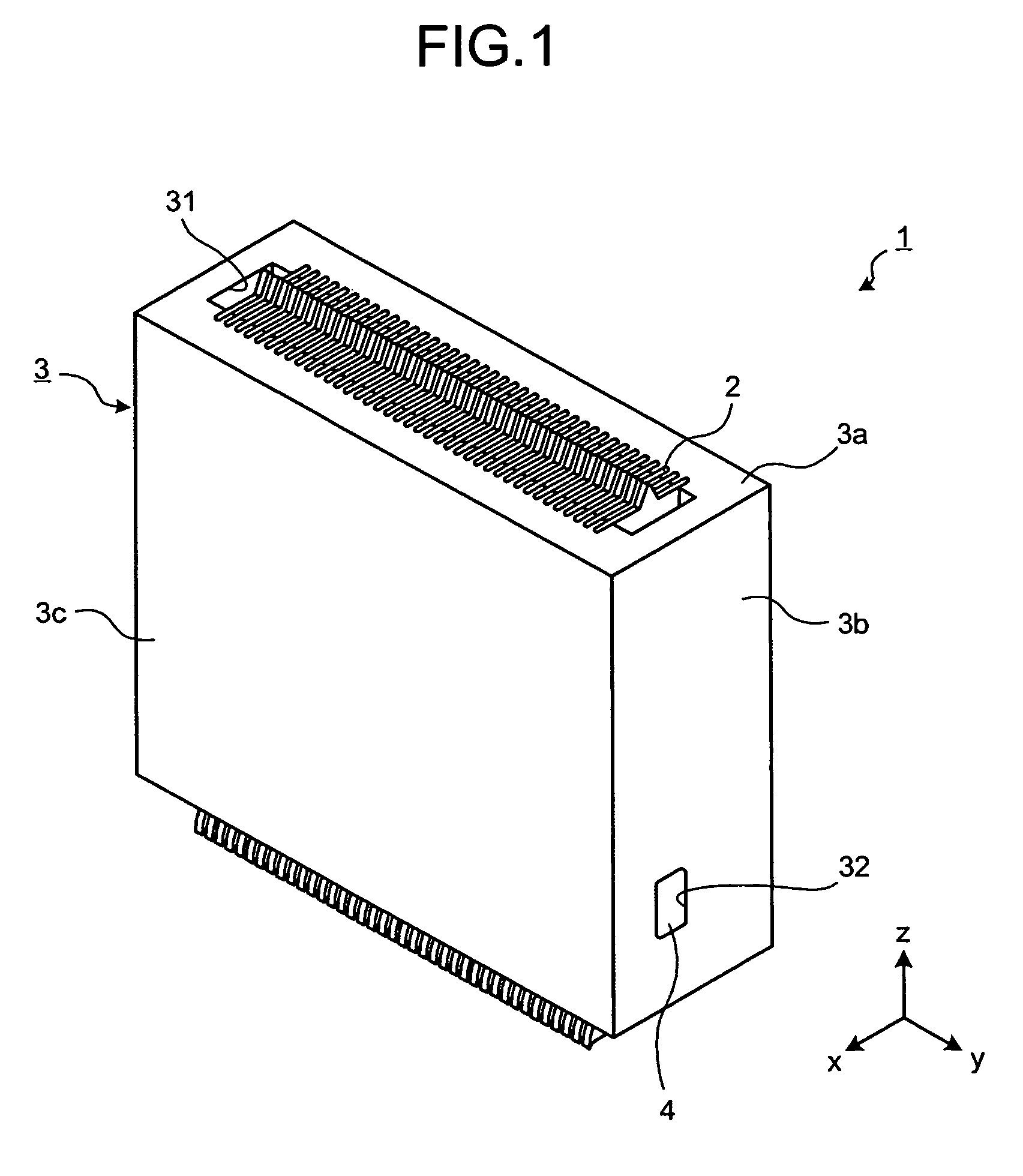 Conductive contact unit and conductive contact