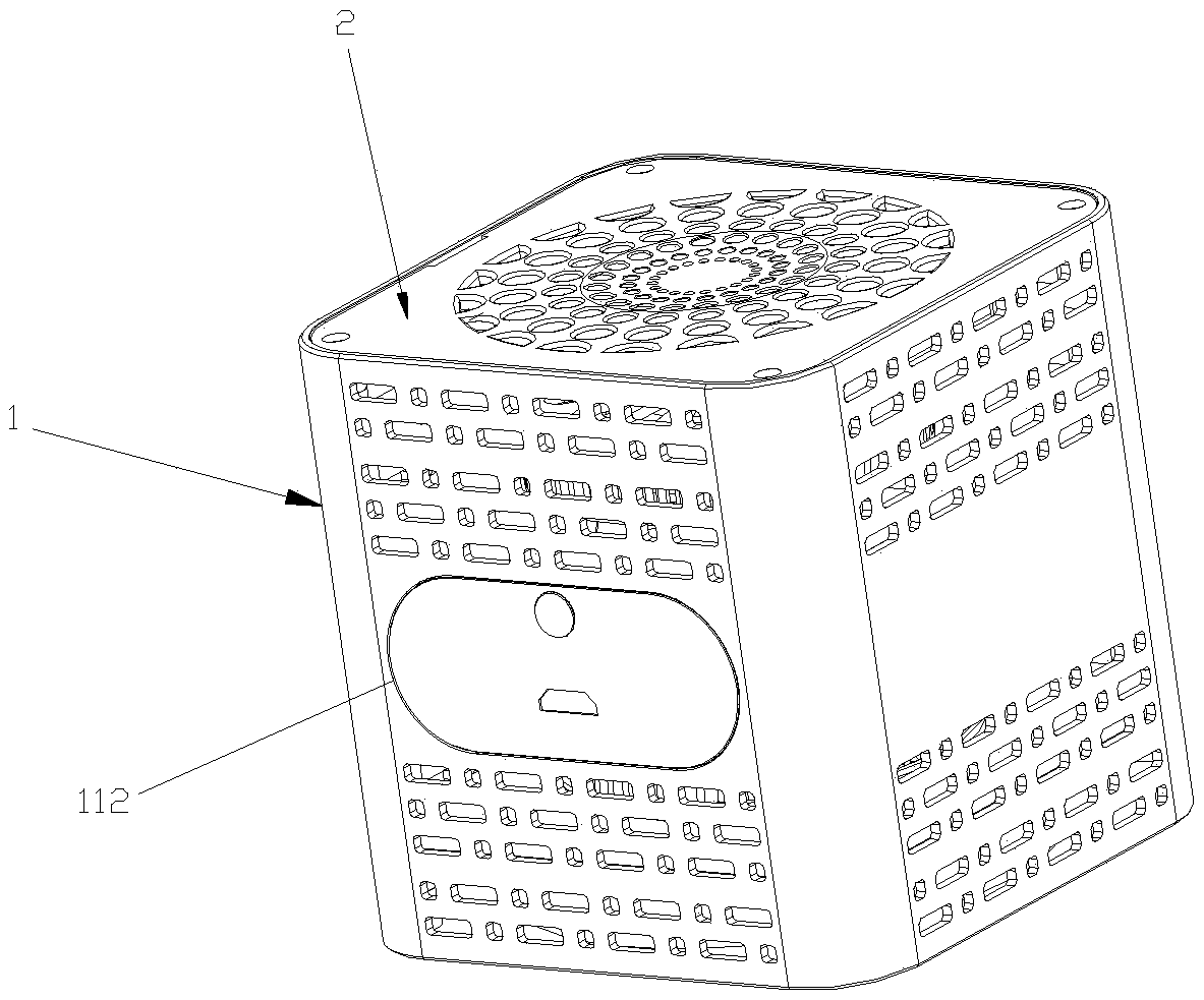 Double-wind-drive air deodorizing and sterilizing purifier