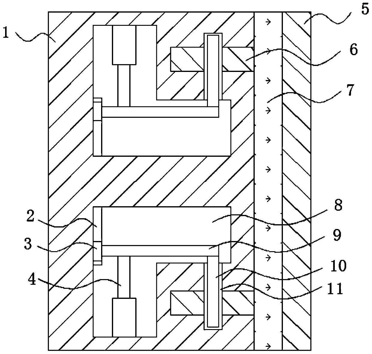 Heat preservation decorative sheet with fireproof and soundproof effects