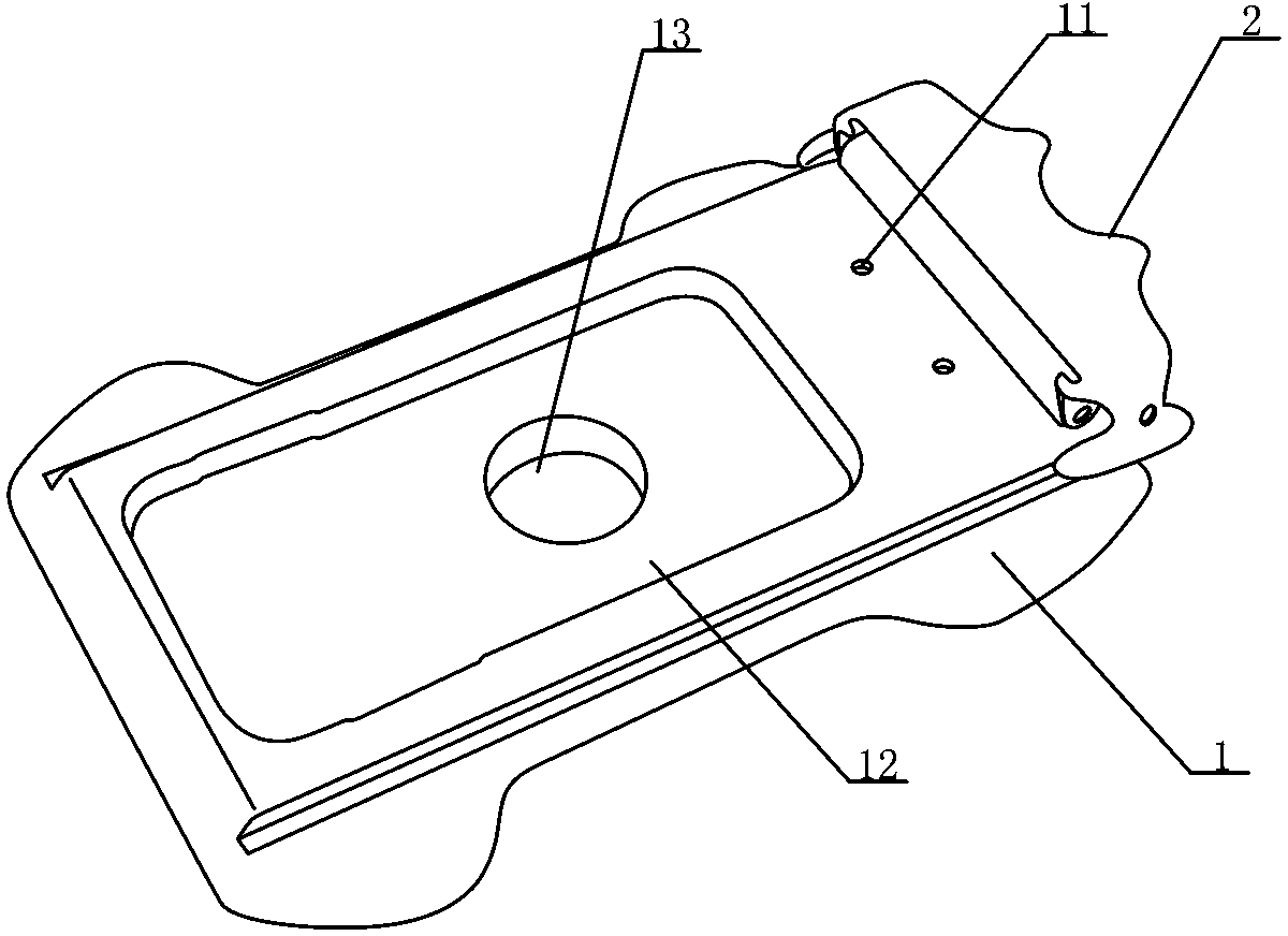 Method and device for adhering film on screen by shearing protective film in staggered mode