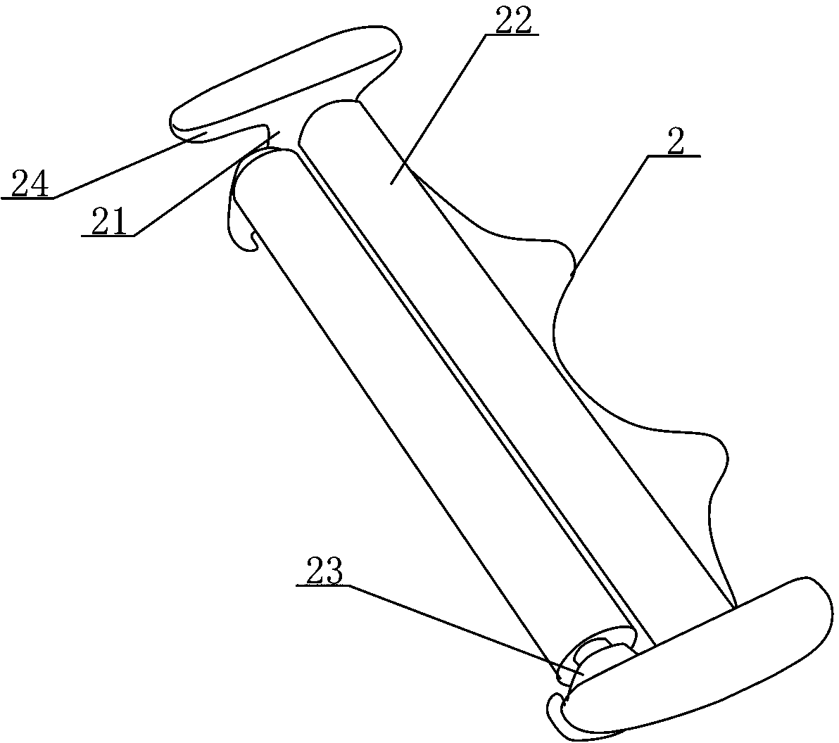 Method and device for adhering film on screen by shearing protective film in staggered mode