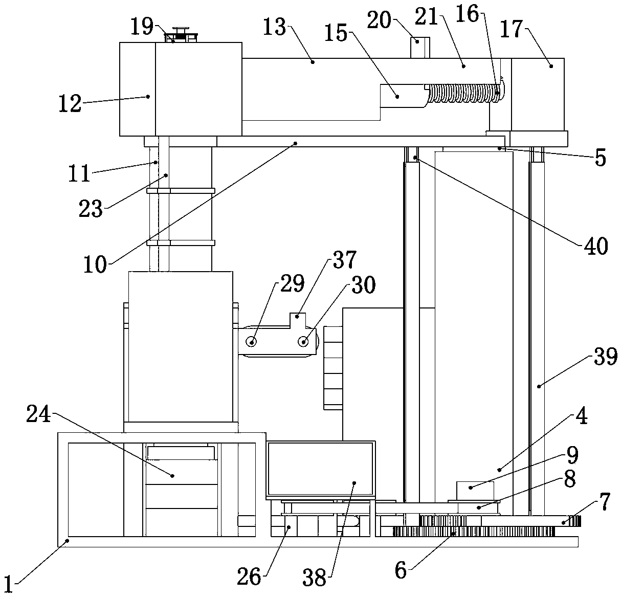 Quantitative microbial gene sampling device for biological control