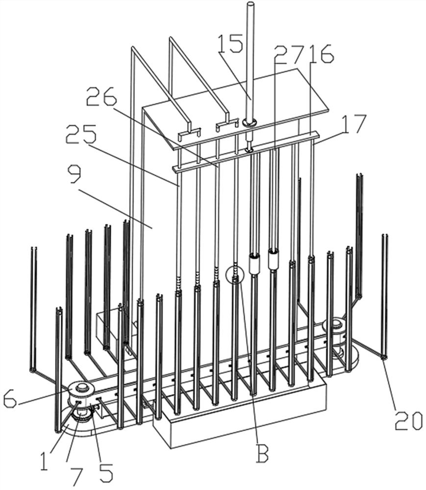 Stomach tube washing nursing device for nursing specialty based on big data