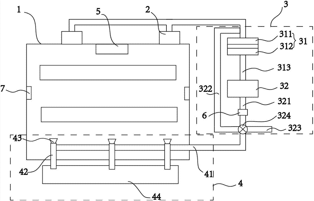 Deodorizing system and method of fowl house and application