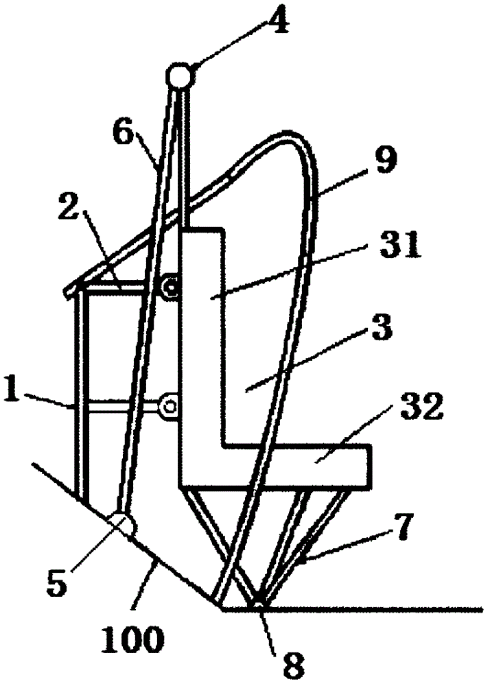 Suspension type car anti-impact seat