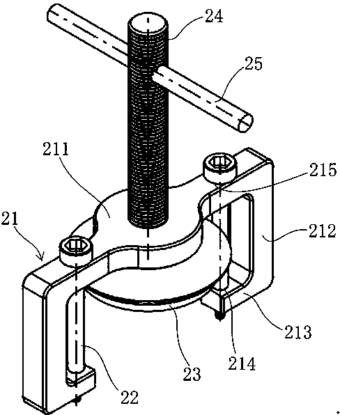 Pressure finger and contact finger assembly tool