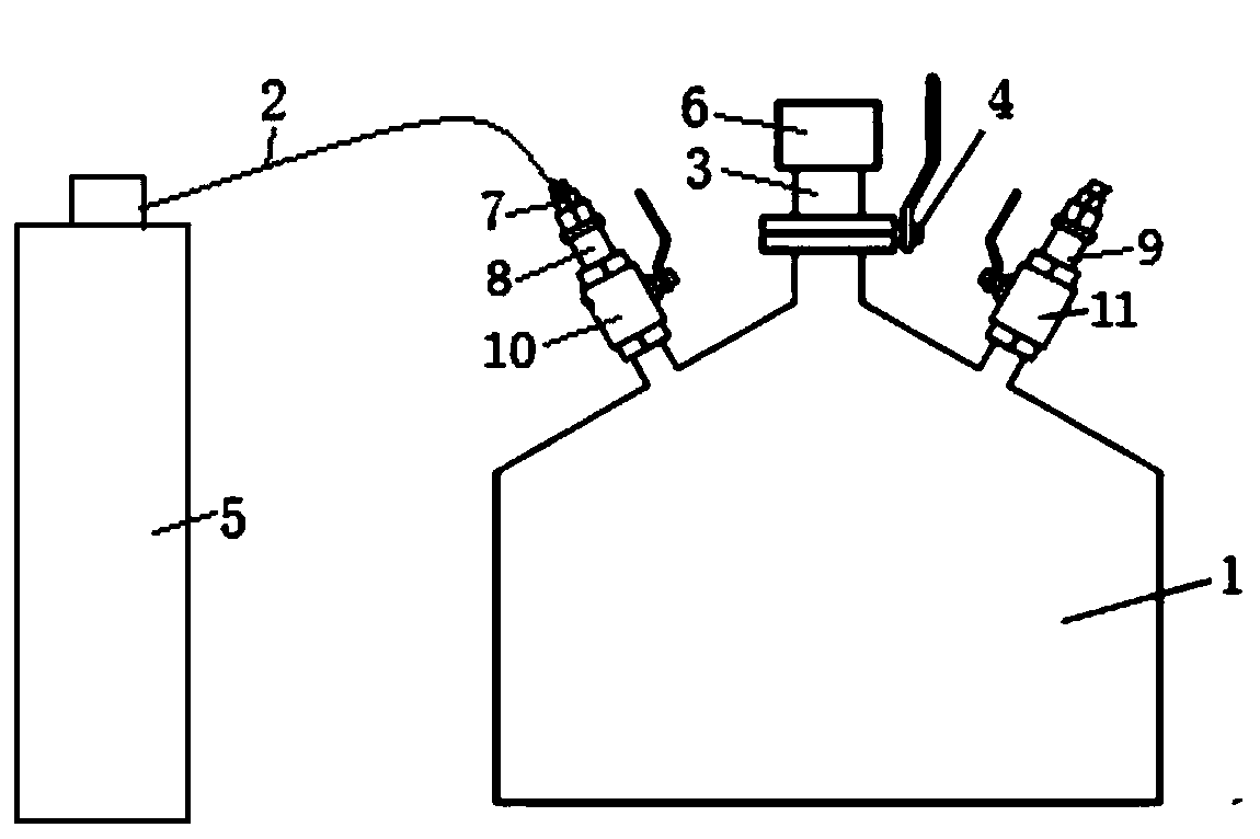 Powder recycling device and method for metal three-dimensional printing device