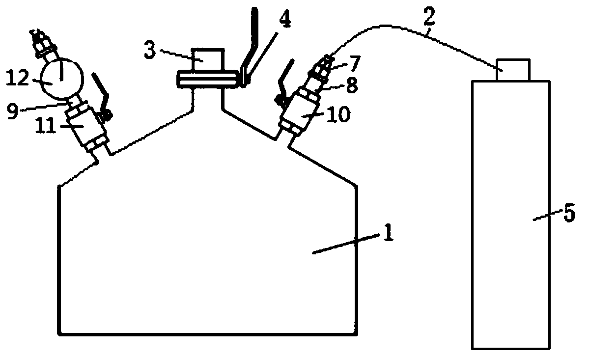 Powder recycling device and method for metal three-dimensional printing device