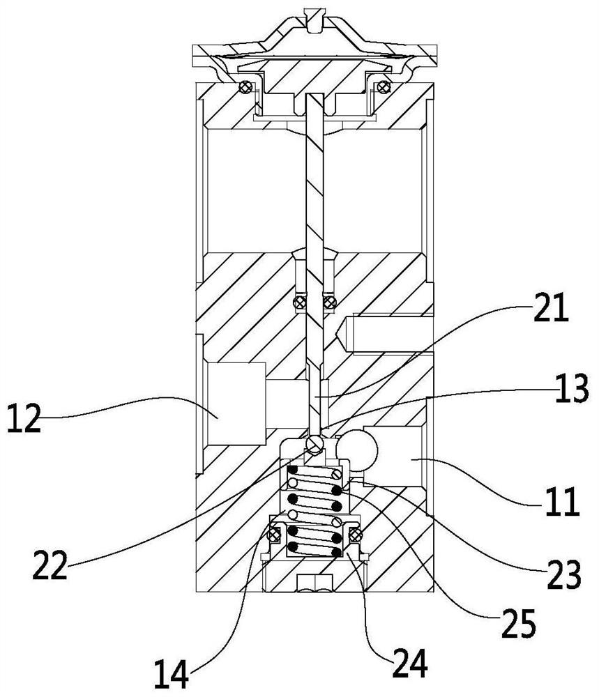 A kind of expansion valve and air supply enthalpy increasing system