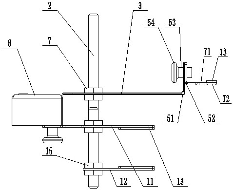 A rapid verification device for the hardness unit of a comprehensive test bench