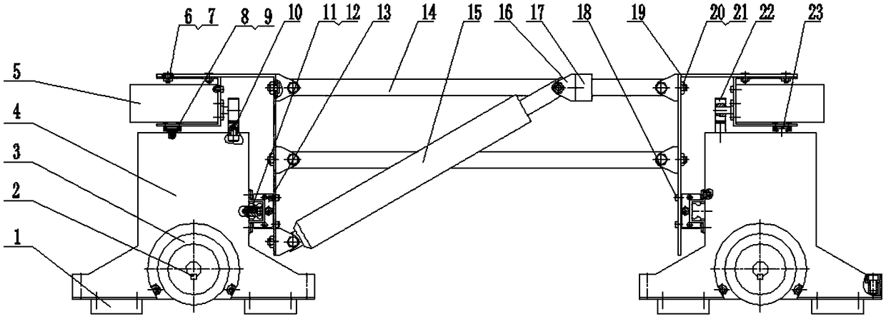 Magnetic adsorption wall-climbing robot