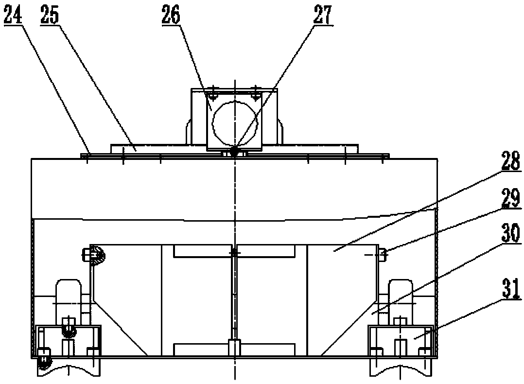 Magnetic adsorption wall-climbing robot