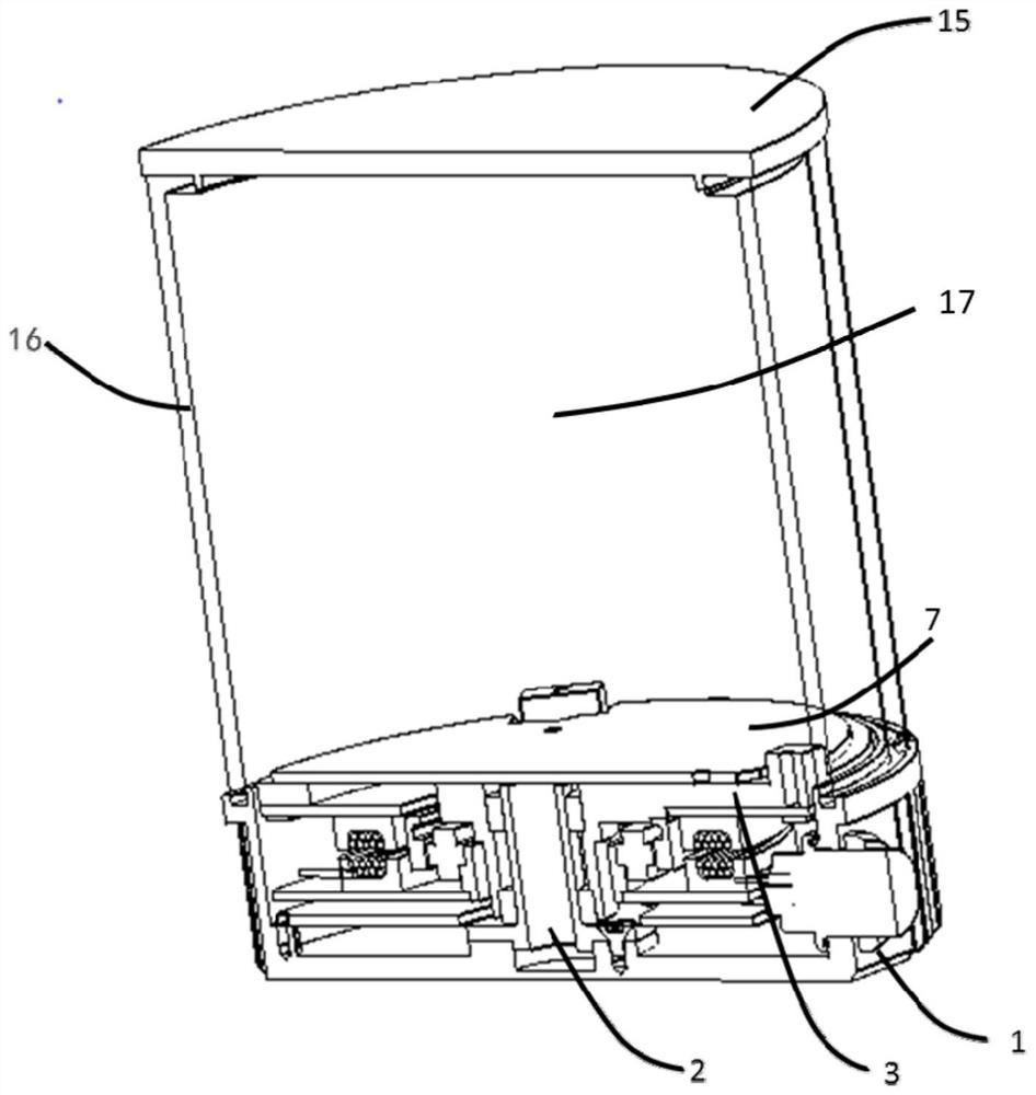 Lidar and its detection device