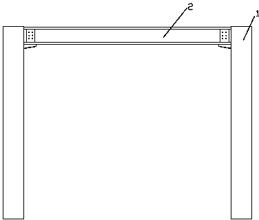 Building frame structure