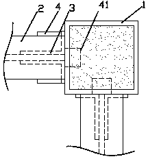 Building frame structure