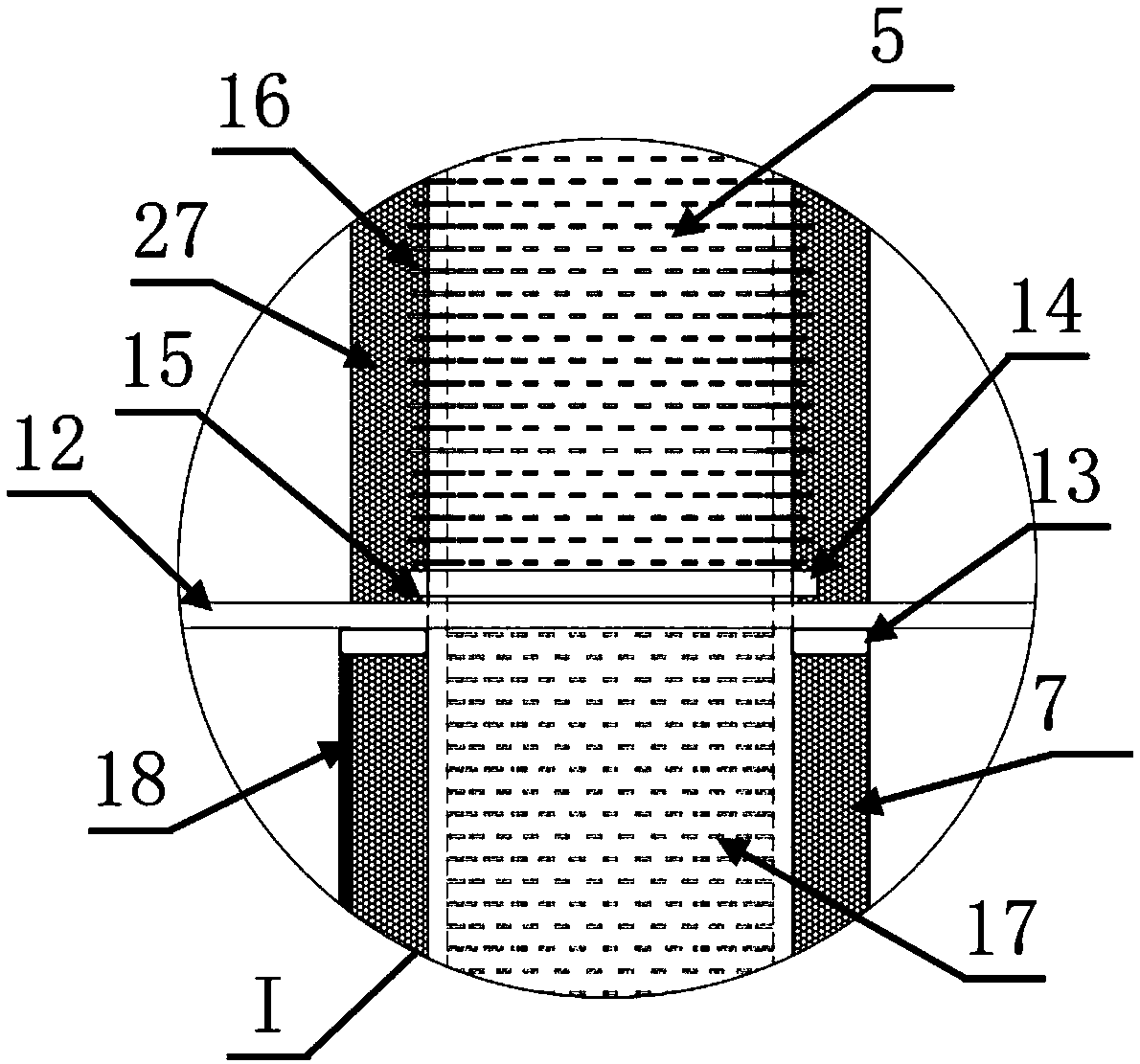 Dust-laden flue gas classification purification waste heat recovery system and dedusting heat storage and exchange device