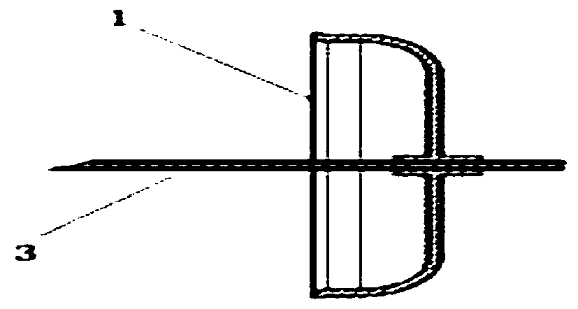 Pressure-measuring fluid-discharging injection gun for lumbar puncture