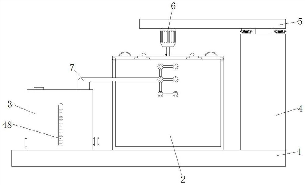 Cooked meat product marinating and boiling device convenient for taking out minced meat blocks