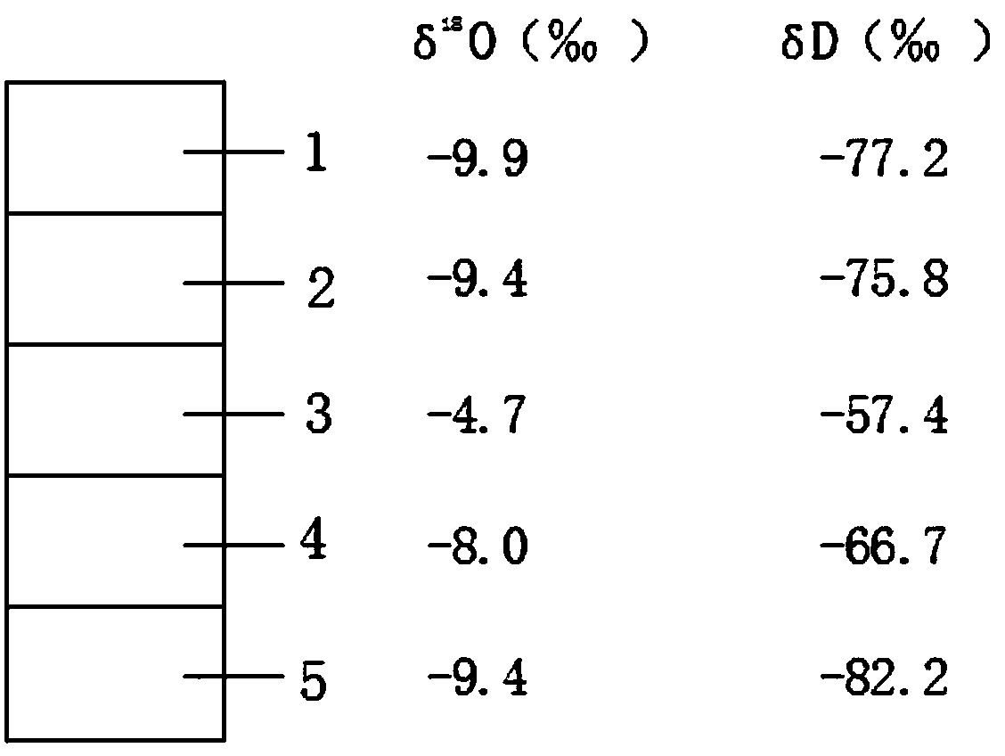 Indoor simulating and monitoring method of underground ice isotope fractionation process