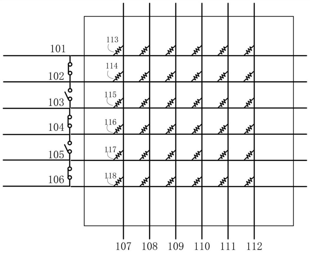 A structure and related method for expanding the number of resistance states of a memristor