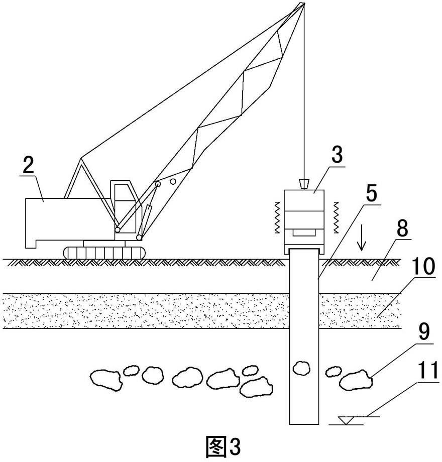 Rotary-digging combined pile-forming construction method in complicated geological conditions